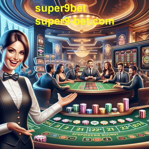 Experiência Imersiva com Dealer Ao Vivo no Super9bet